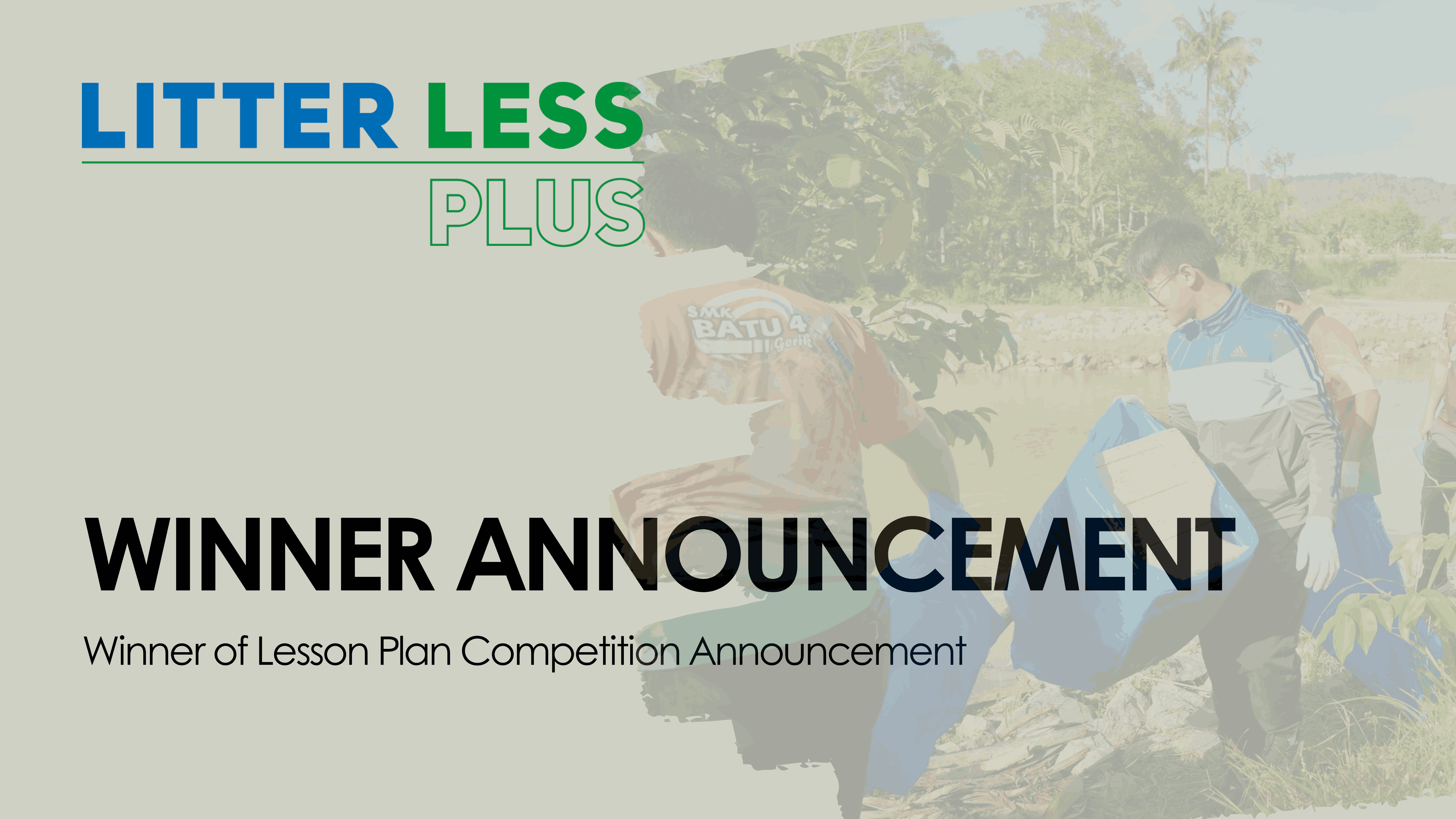 Lesson Plan Competition Winner Announcement