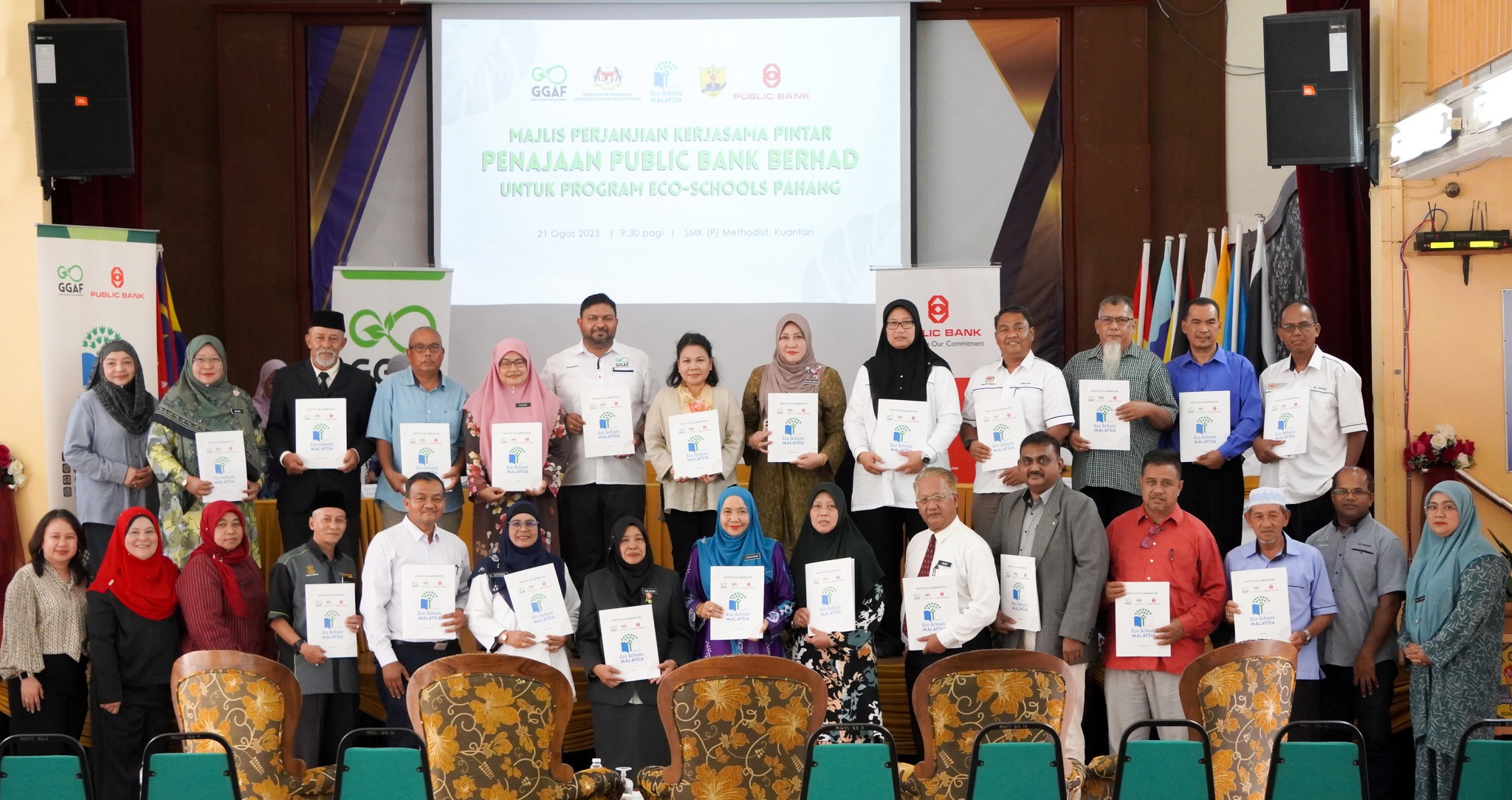 GGAF dan Public Bank Berhad Bekerjasama Membangunkan Pendidikan Pembangunan Lestari Melalui Program Eco-Schools Malaysia